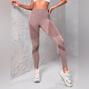 Shein Icon Seamless high stretch tummy control sports leggings - Wide Waistband